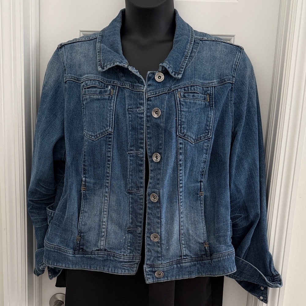 Lane Bryant Classic Women's Blue Denim Jacket